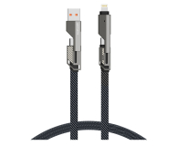 4smarts ComboCord Flat 240W USB/USB-C/Lightning 1.5m + brelok - 1535853 - zdjęcie 2
